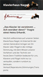 Mobile Screenshot of klavierhaus-nagel.de